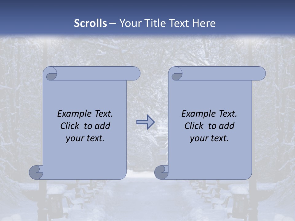 Bench Red Contrast PowerPoint Template