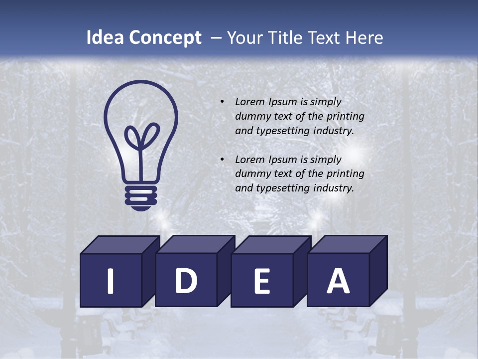 Bench Red Contrast PowerPoint Template