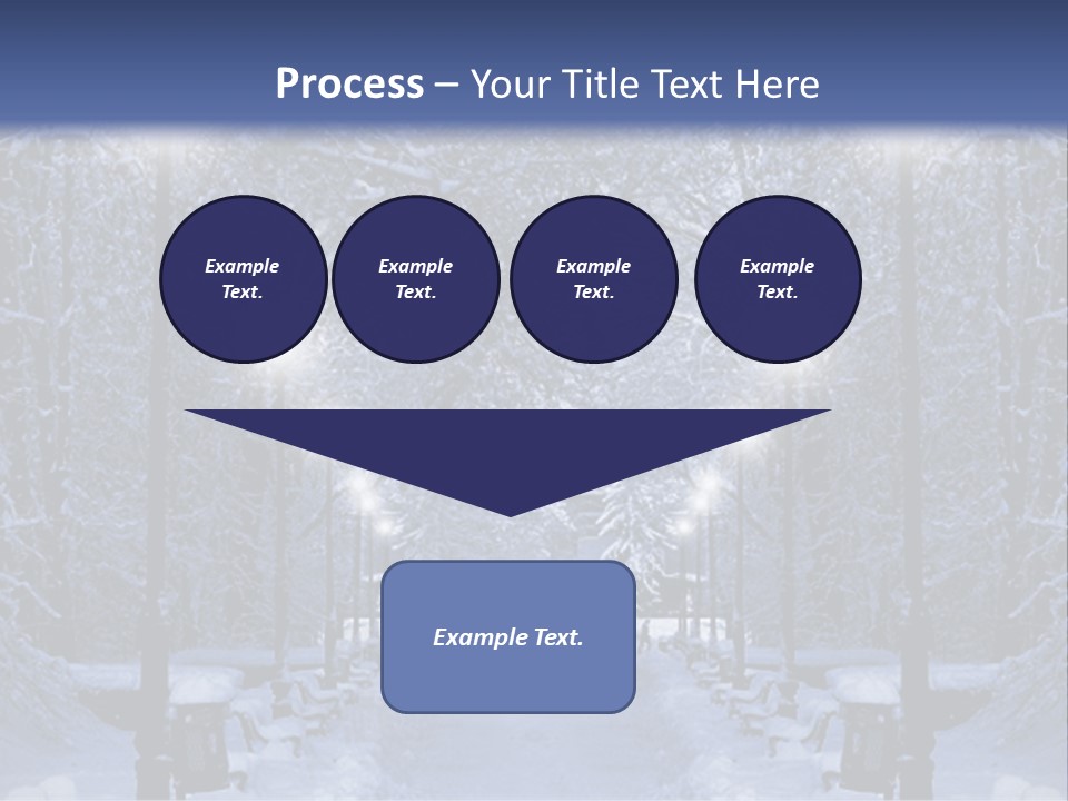 Bench Red Contrast PowerPoint Template