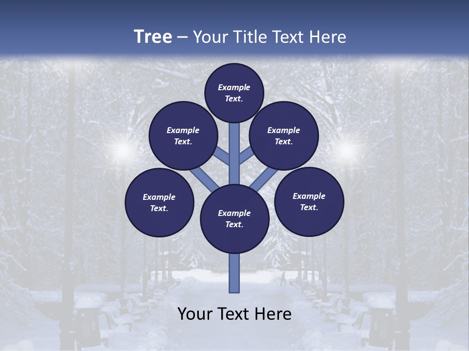 Bench Red Contrast PowerPoint Template