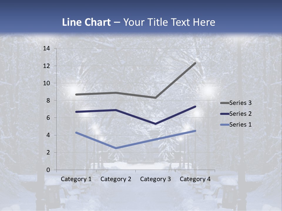 Bench Red Contrast PowerPoint Template