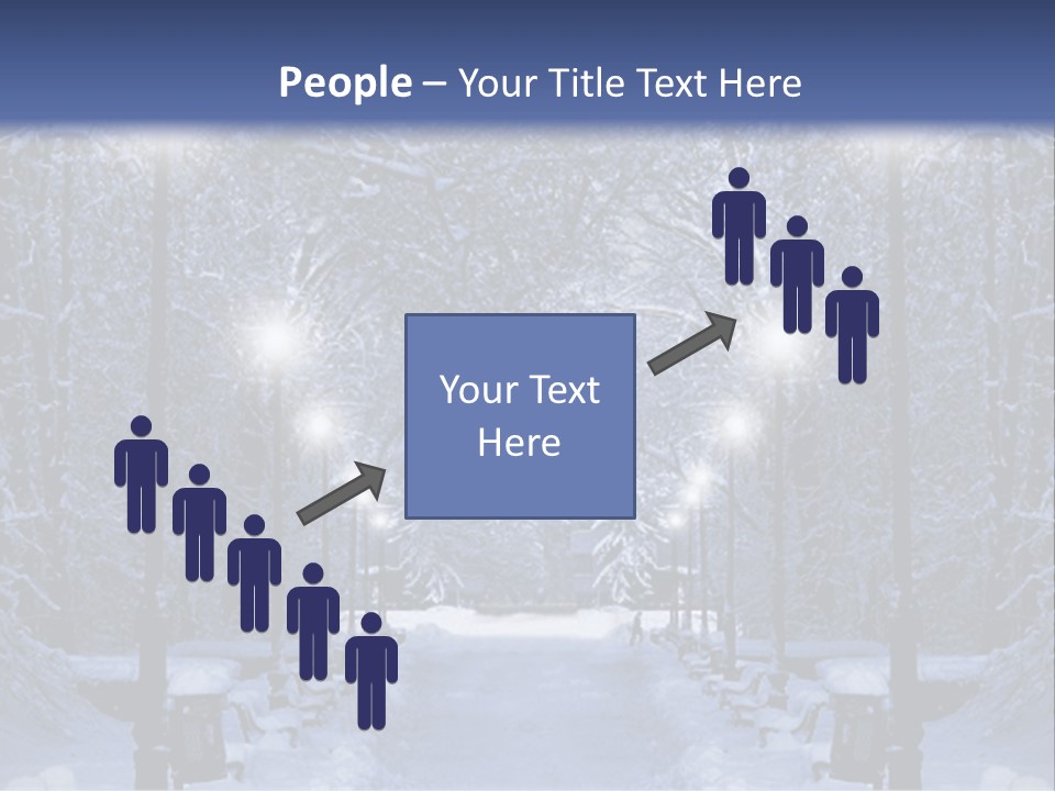 Bench Red Contrast PowerPoint Template