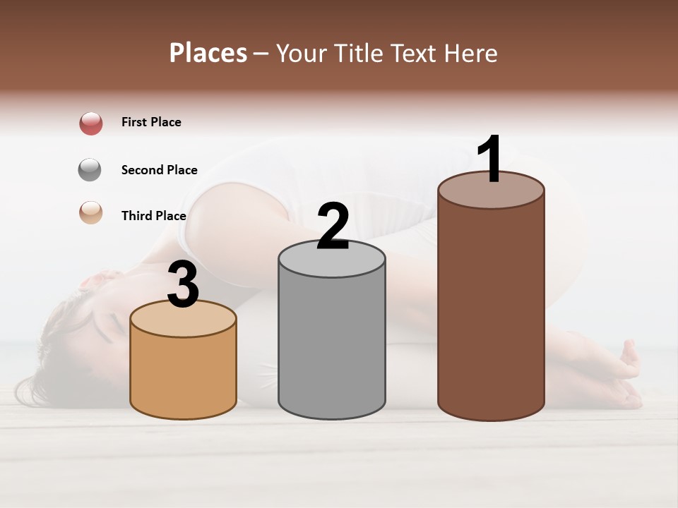 Fitness Meditate Lifestyle PowerPoint Template