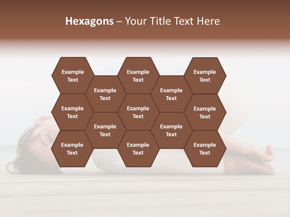 Fitness Meditate Lifestyle PowerPoint Template