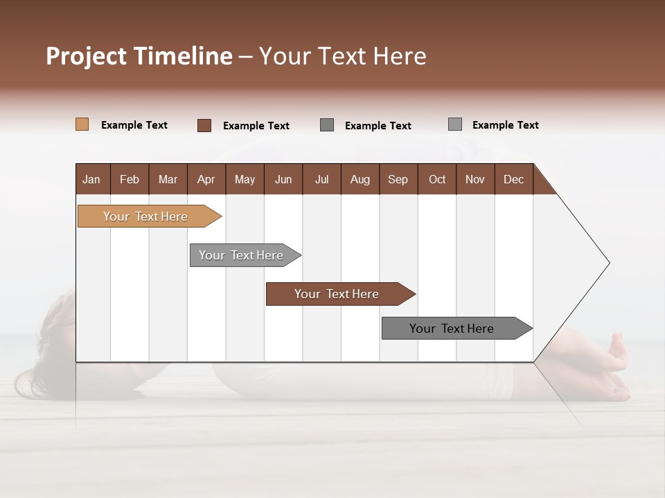 Fitness Meditate Lifestyle PowerPoint Template