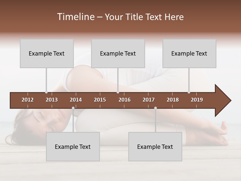 Fitness Meditate Lifestyle PowerPoint Template