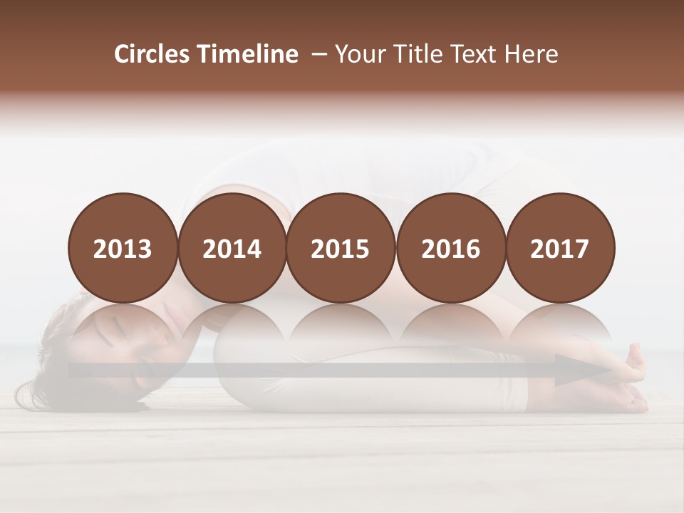 Fitness Meditate Lifestyle PowerPoint Template