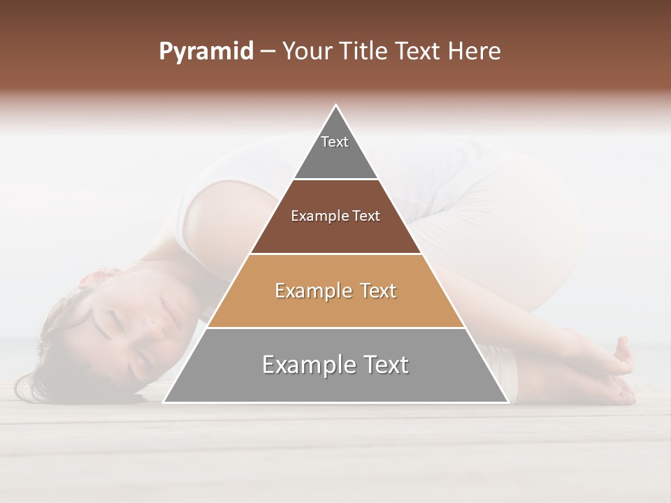 Fitness Meditate Lifestyle PowerPoint Template