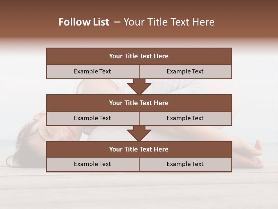 Fitness Meditate Lifestyle PowerPoint Template
