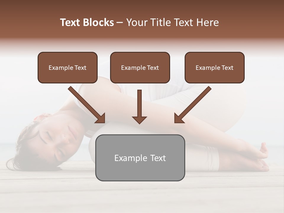 Fitness Meditate Lifestyle PowerPoint Template