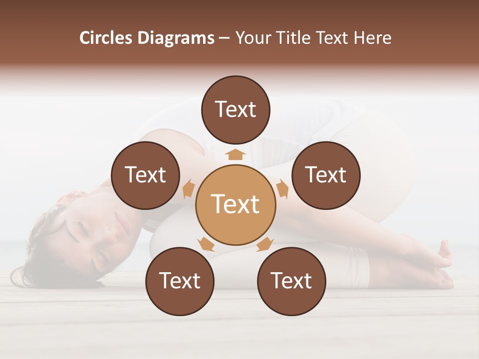 Fitness Meditate Lifestyle PowerPoint Template