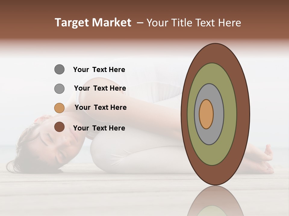 Fitness Meditate Lifestyle PowerPoint Template