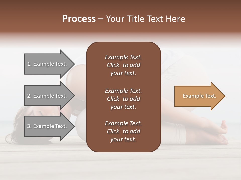 Fitness Meditate Lifestyle PowerPoint Template