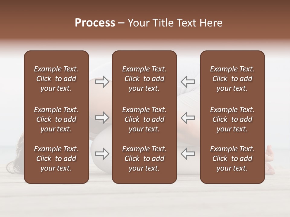 Fitness Meditate Lifestyle PowerPoint Template