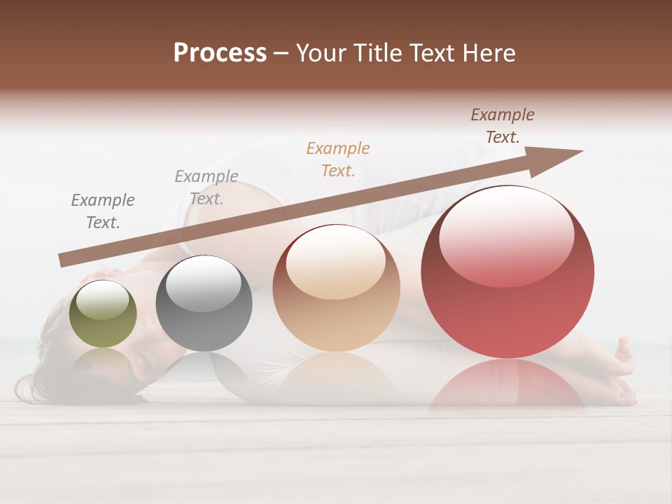 Fitness Meditate Lifestyle PowerPoint Template