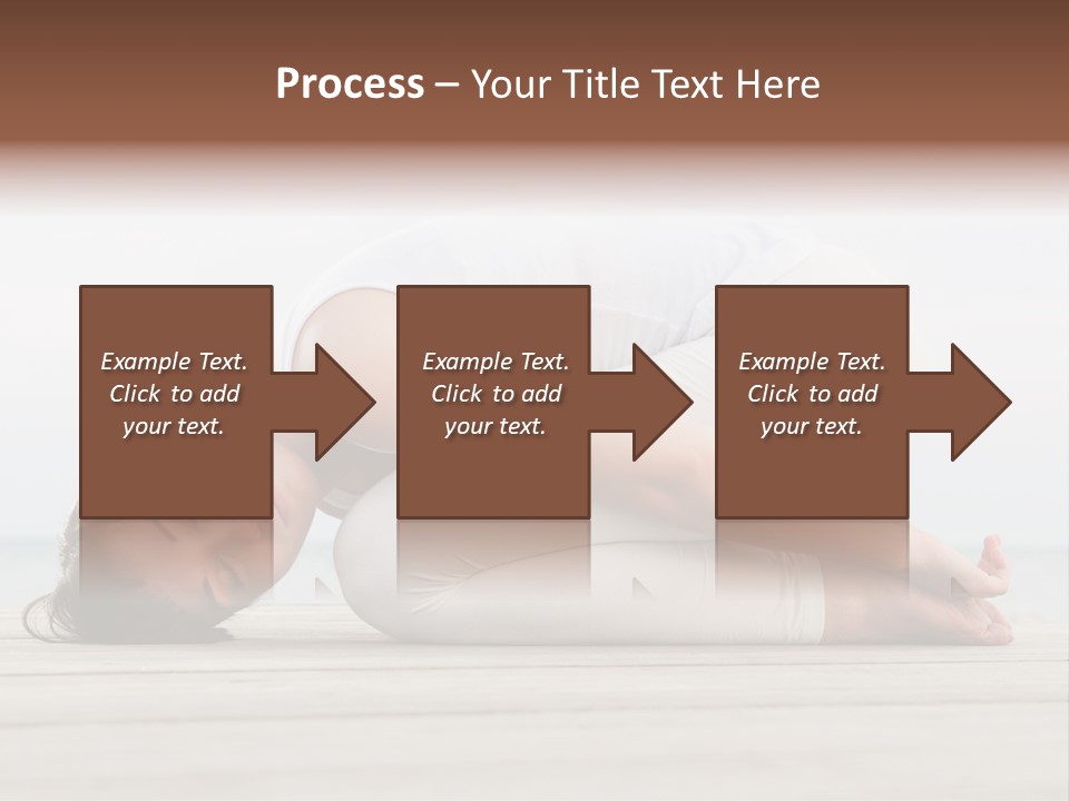 Fitness Meditate Lifestyle PowerPoint Template