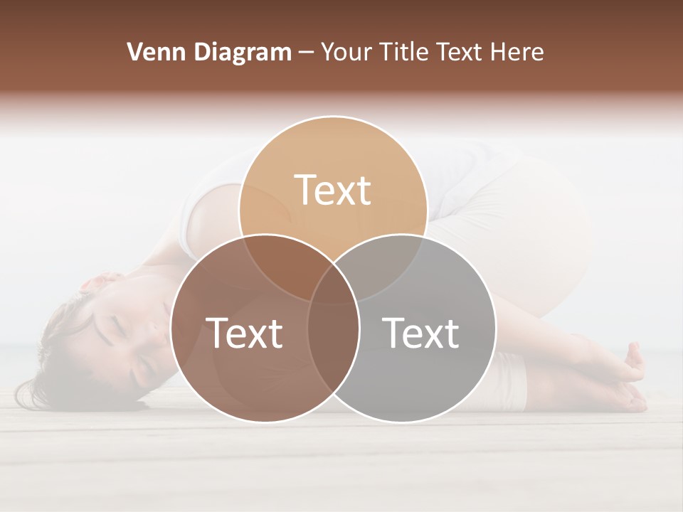 Fitness Meditate Lifestyle PowerPoint Template