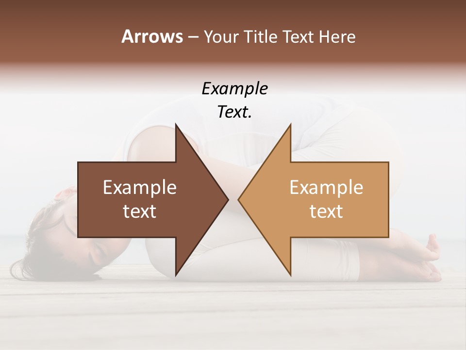 Fitness Meditate Lifestyle PowerPoint Template