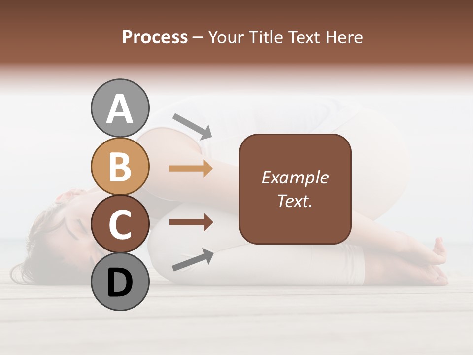 Fitness Meditate Lifestyle PowerPoint Template