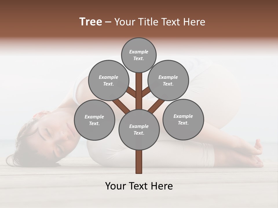 Fitness Meditate Lifestyle PowerPoint Template