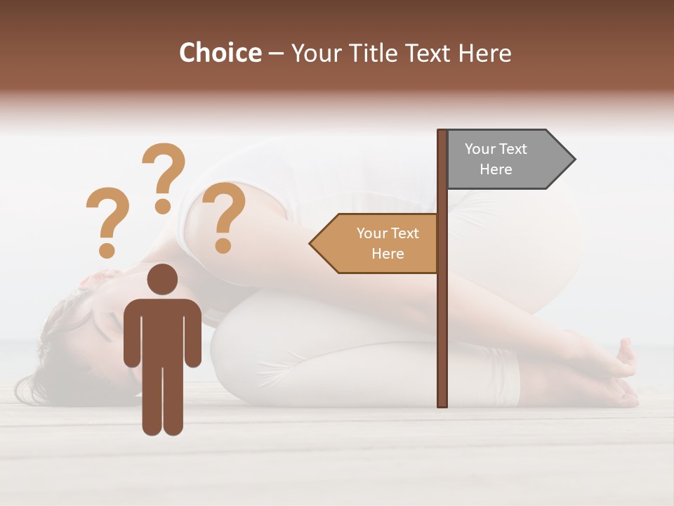 Fitness Meditate Lifestyle PowerPoint Template