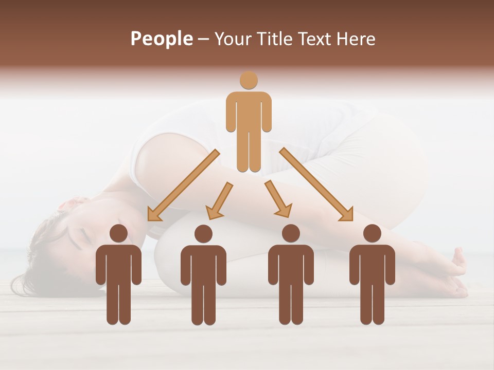 Fitness Meditate Lifestyle PowerPoint Template