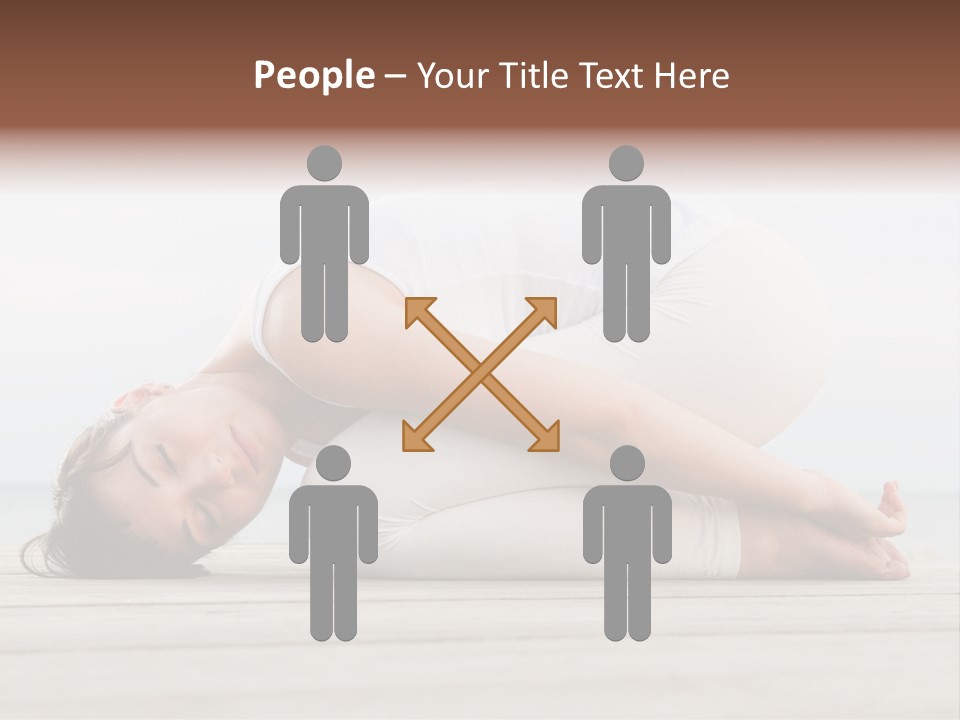 Fitness Meditate Lifestyle PowerPoint Template