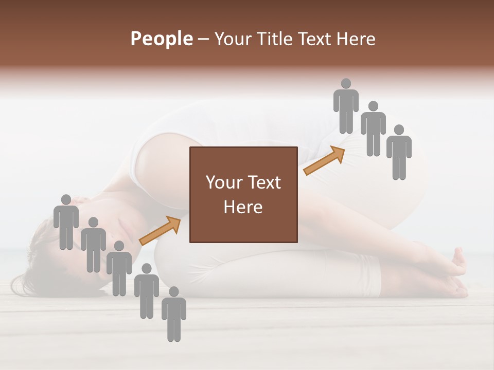 Fitness Meditate Lifestyle PowerPoint Template