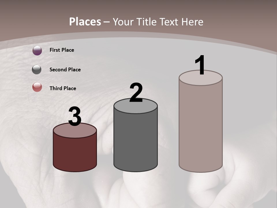 Happiness Harmony Male PowerPoint Template