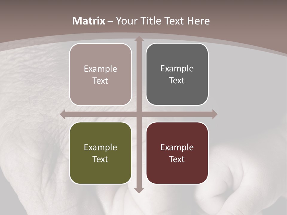 Happiness Harmony Male PowerPoint Template