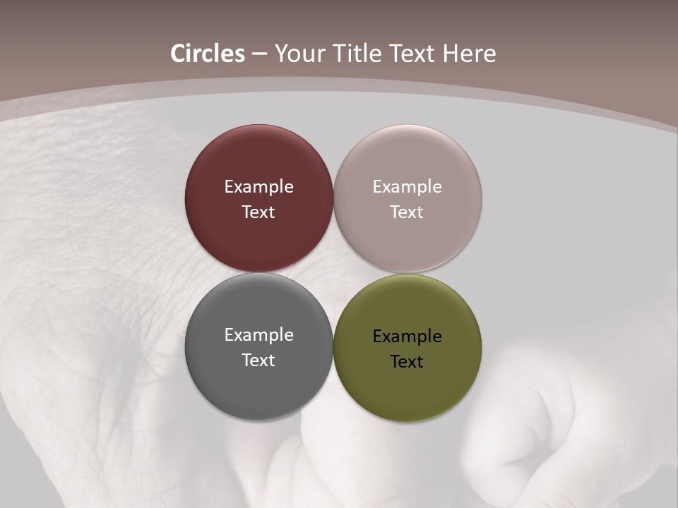 Happiness Harmony Male PowerPoint Template