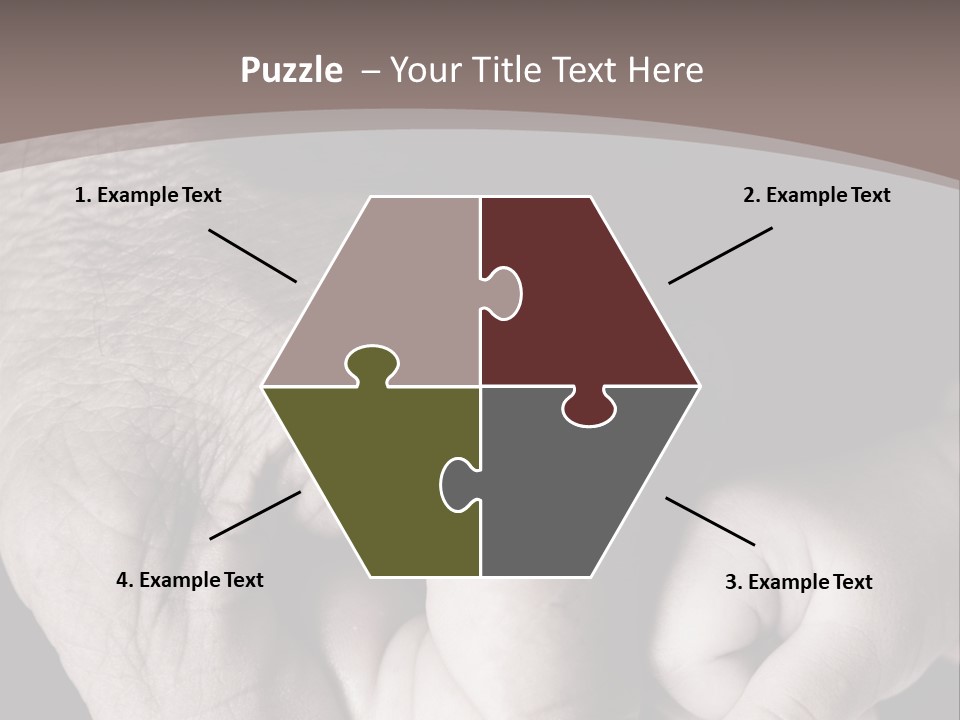 Happiness Harmony Male PowerPoint Template