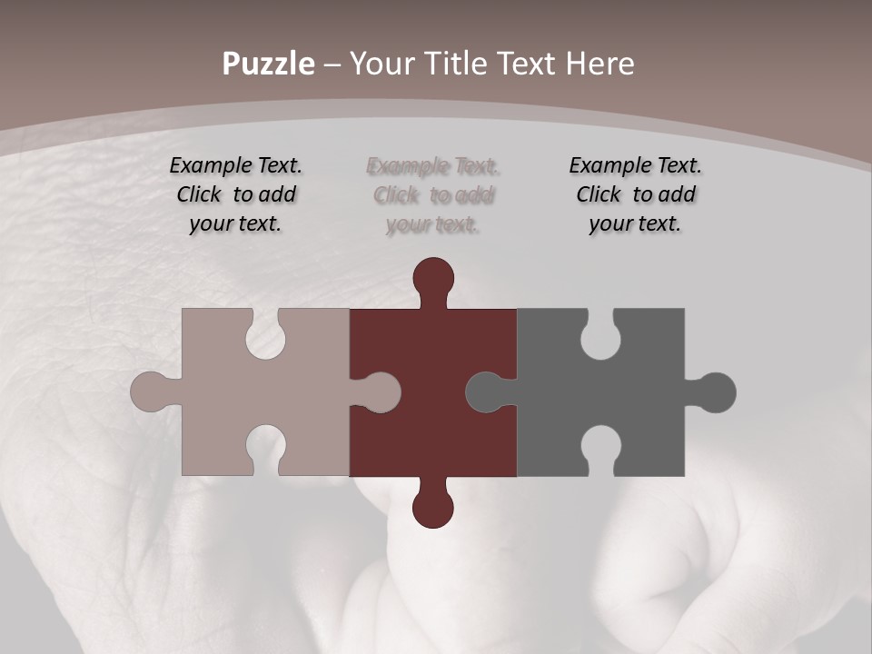 Happiness Harmony Male PowerPoint Template