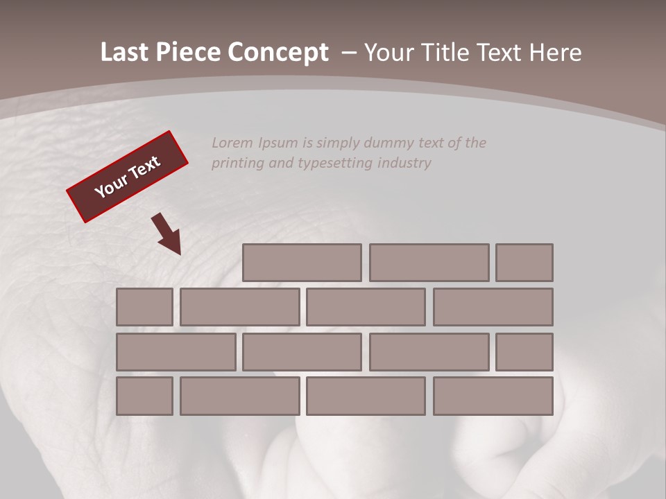 Happiness Harmony Male PowerPoint Template