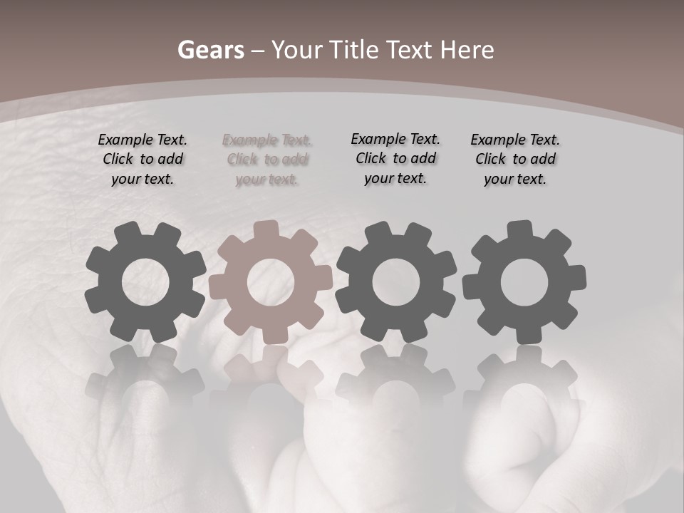 Happiness Harmony Male PowerPoint Template