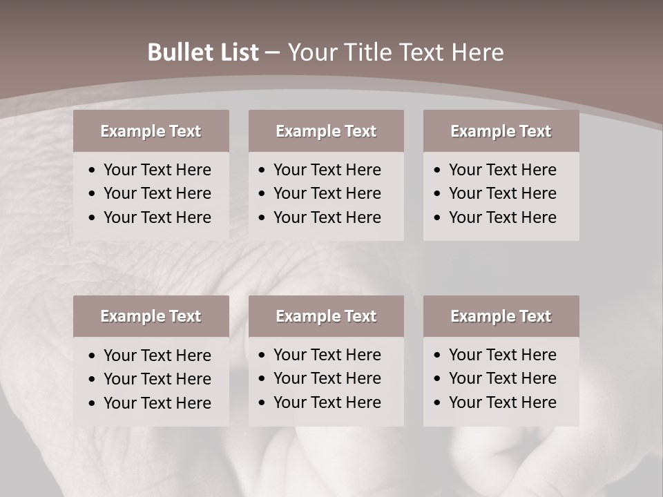 Happiness Harmony Male PowerPoint Template