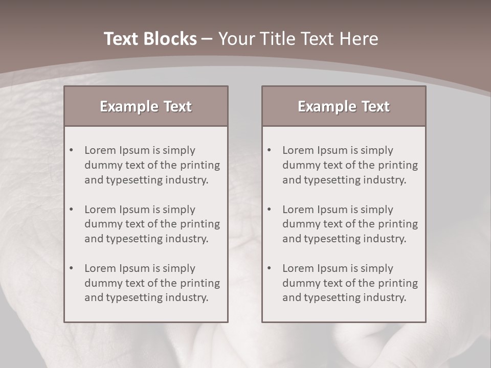 Happiness Harmony Male PowerPoint Template