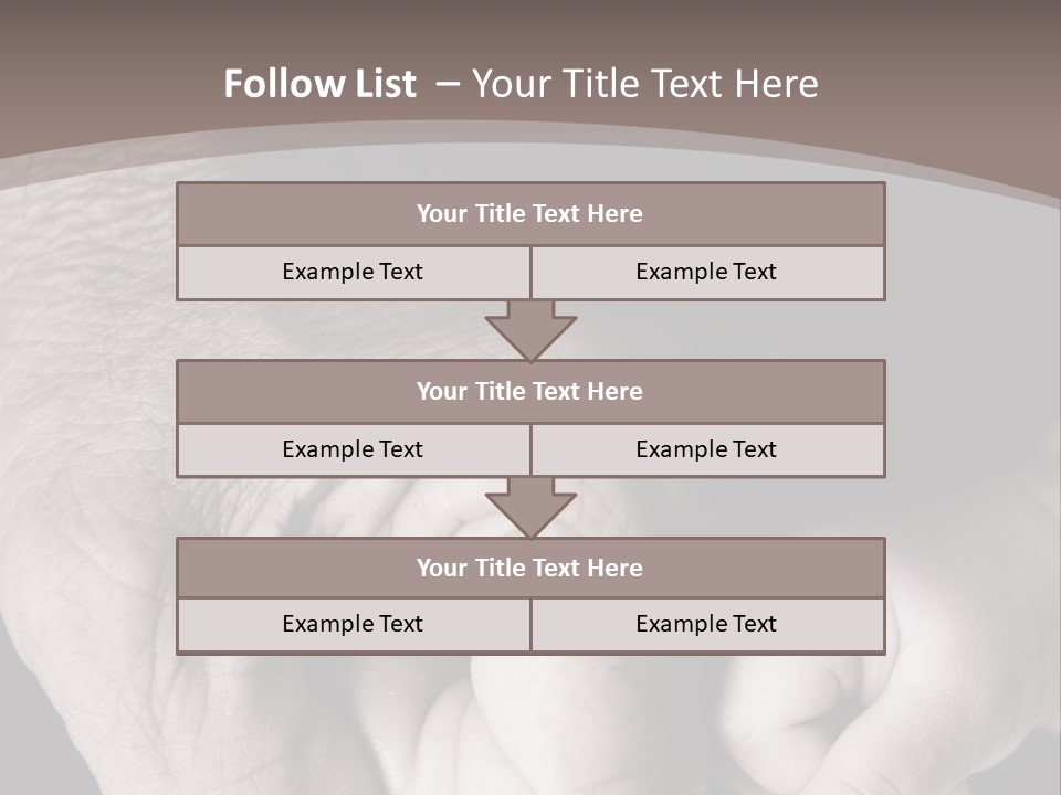 Happiness Harmony Male PowerPoint Template