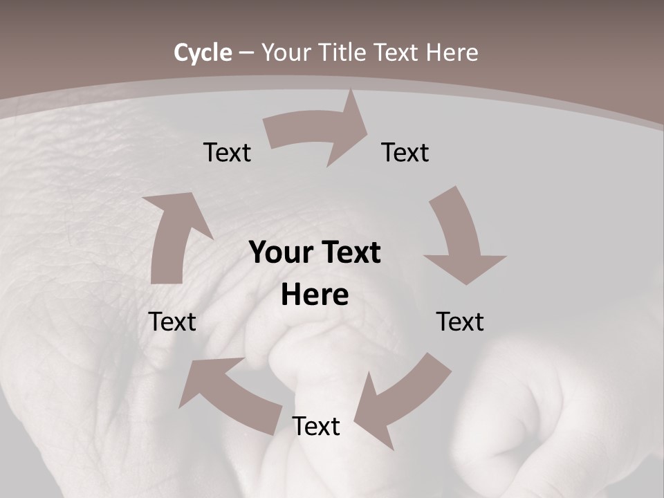 Happiness Harmony Male PowerPoint Template