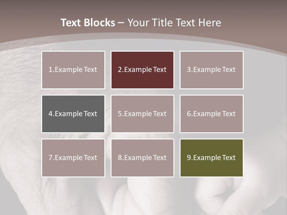 Happiness Harmony Male PowerPoint Template