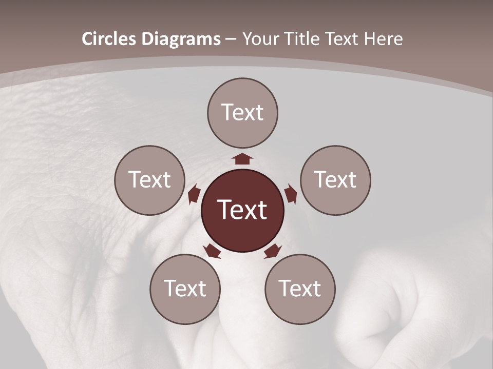 Happiness Harmony Male PowerPoint Template