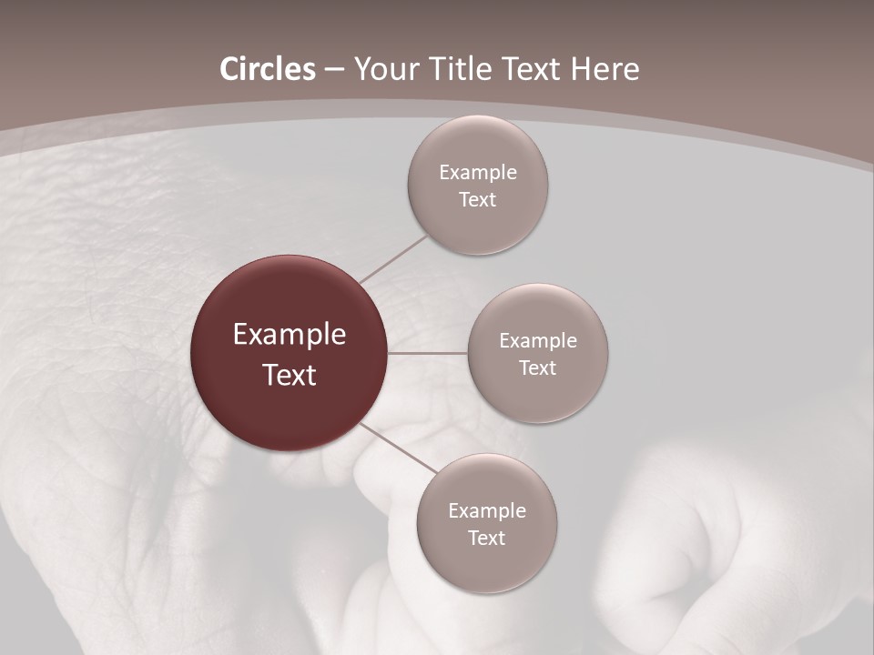 Happiness Harmony Male PowerPoint Template
