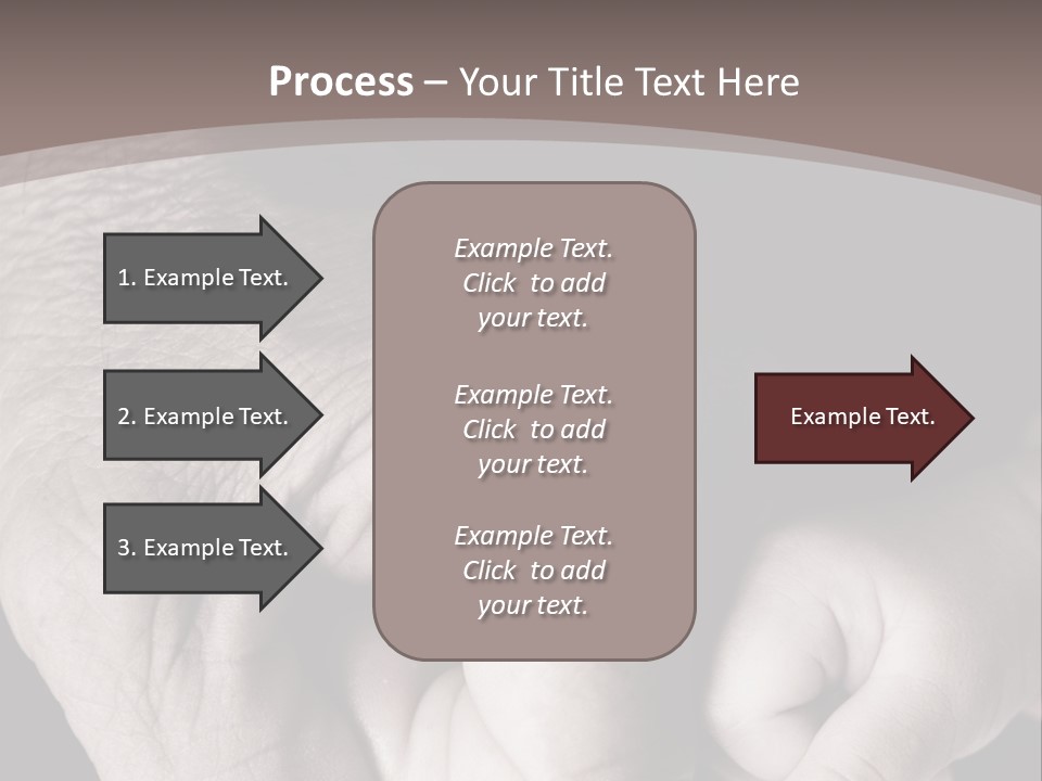 Happiness Harmony Male PowerPoint Template