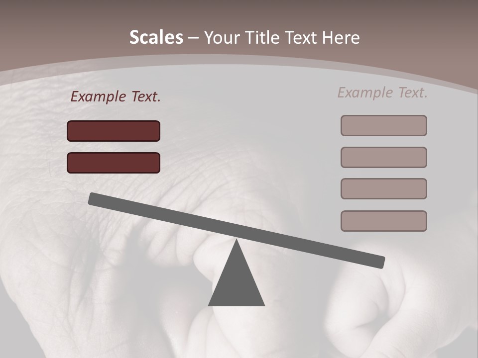 Happiness Harmony Male PowerPoint Template