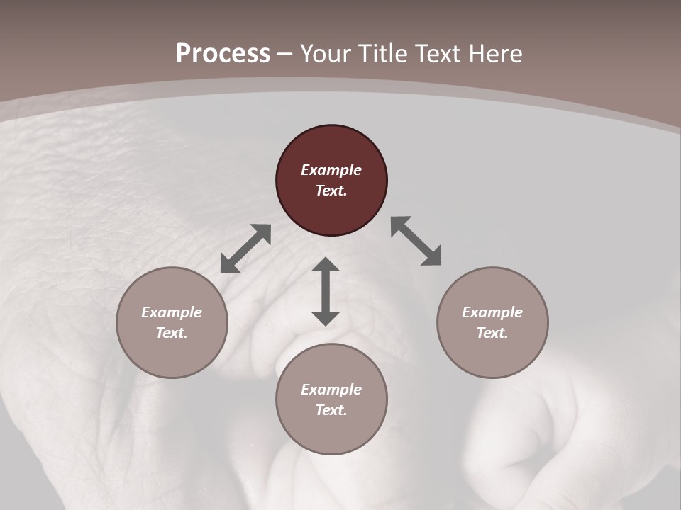 Happiness Harmony Male PowerPoint Template