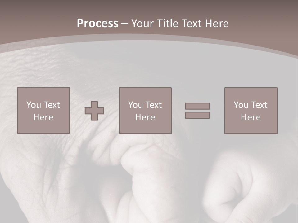 Happiness Harmony Male PowerPoint Template
