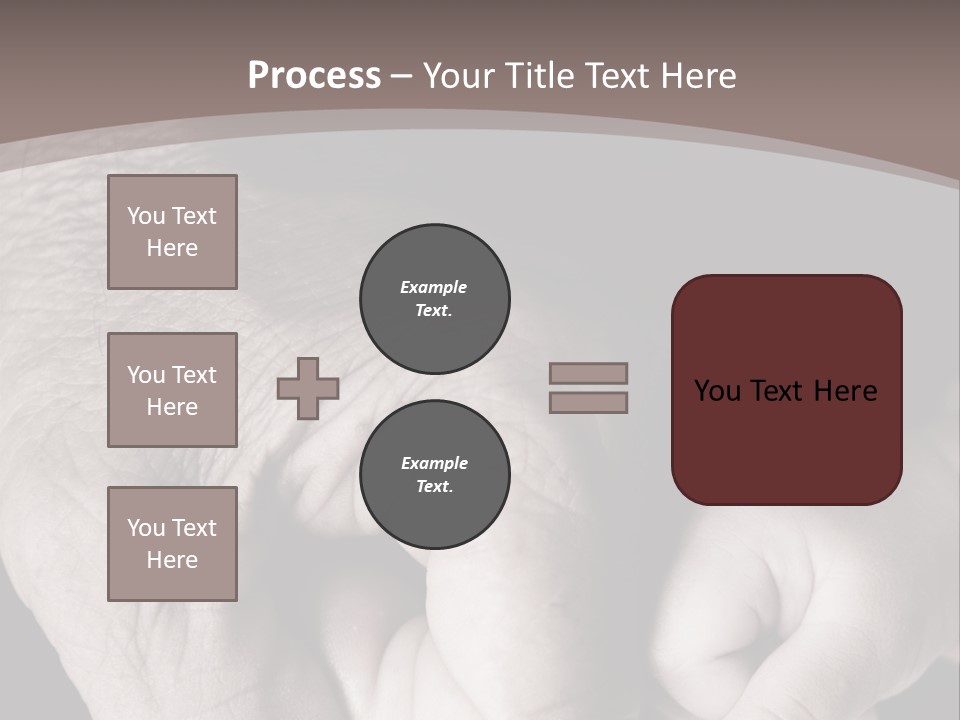 Happiness Harmony Male PowerPoint Template