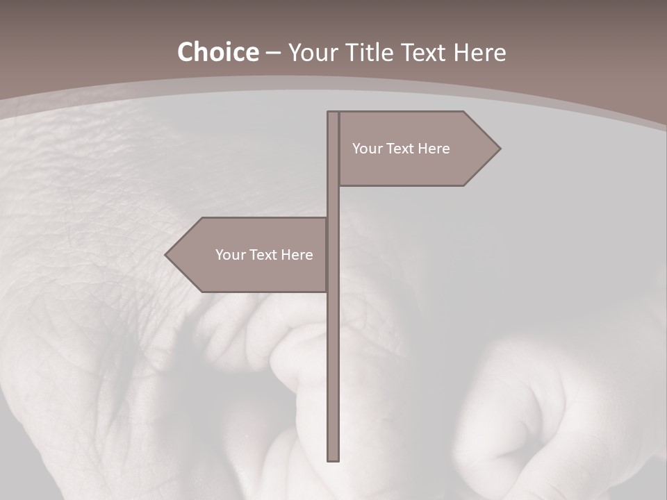 Happiness Harmony Male PowerPoint Template