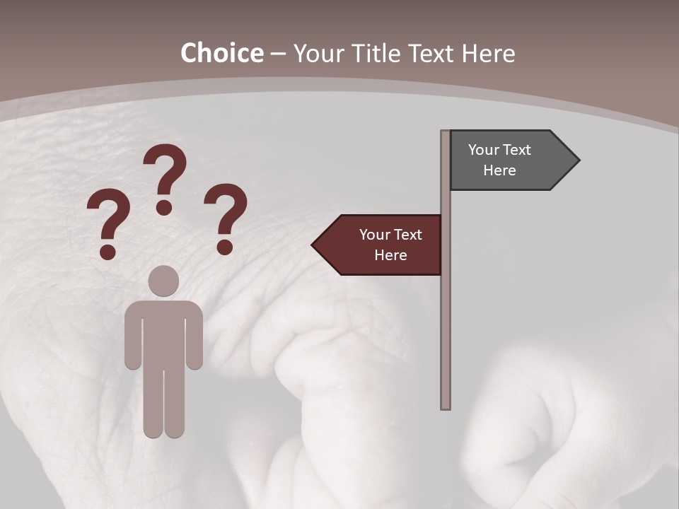 Happiness Harmony Male PowerPoint Template