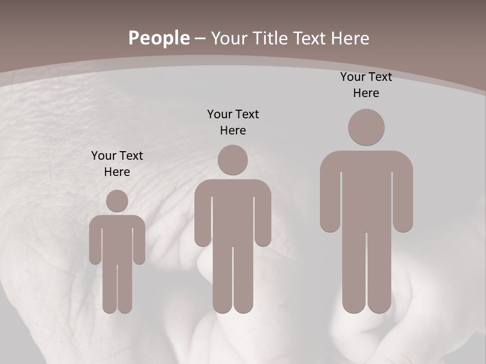 Happiness Harmony Male PowerPoint Template